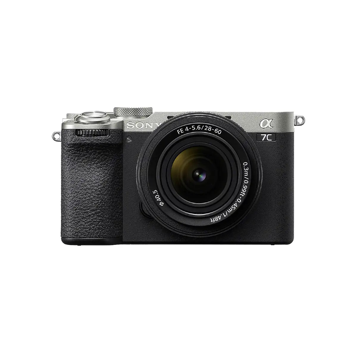 Sony Alpha A7C II Mirrorless Camera With 28-60mm Lens front
