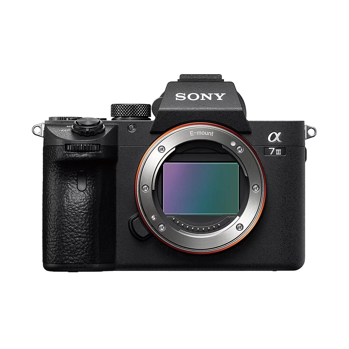 Sony Alpha a7 III Mirrorless Camera front angle