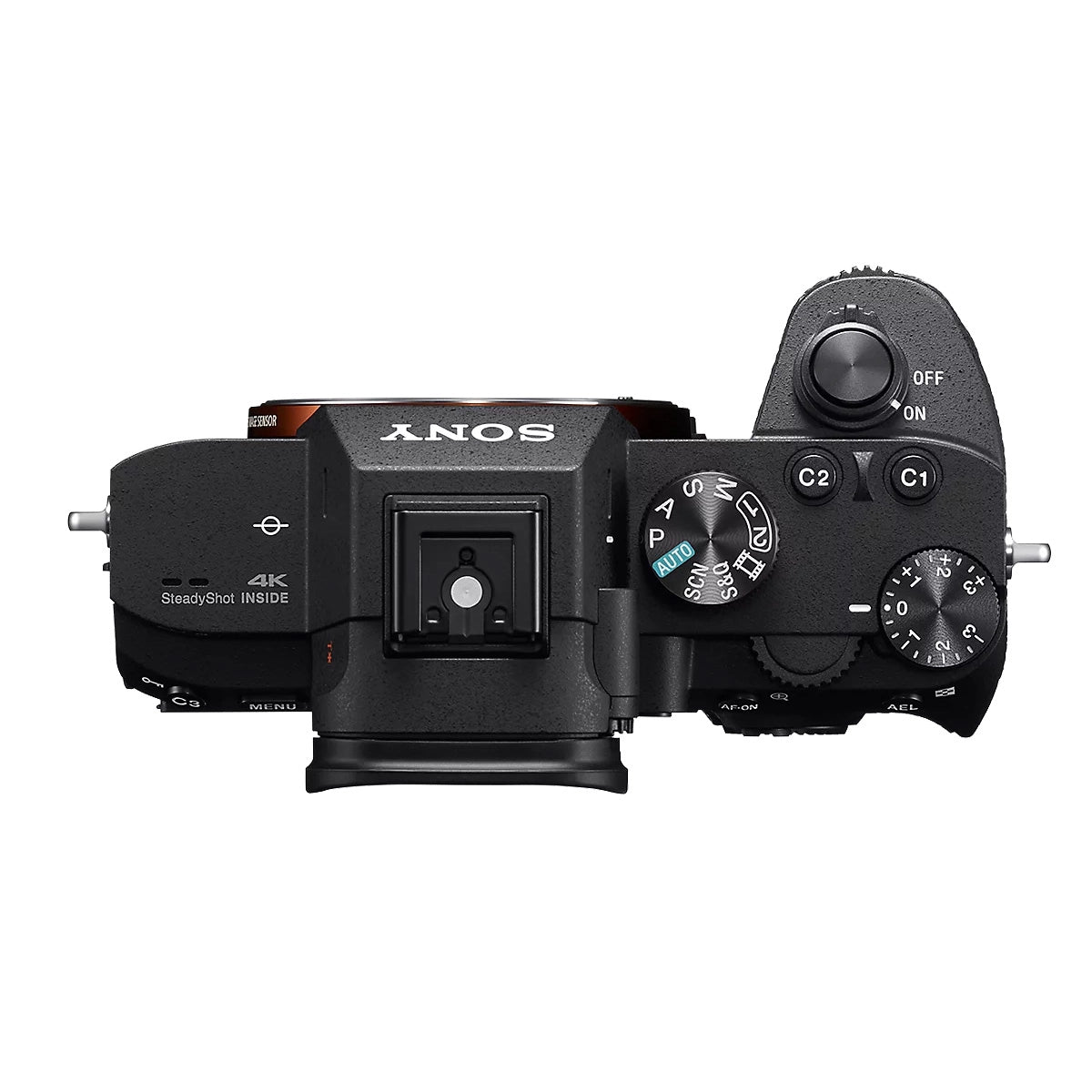 Sony Alpha a7 III Mirrorless Camera top angle