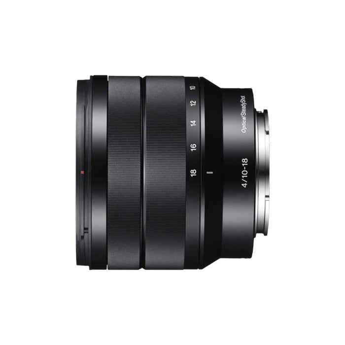 Sony E 10-18mm F4 OSS Lens side