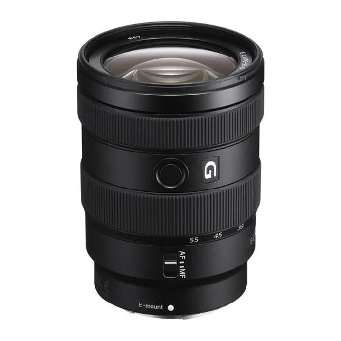 Sony E 16-55mm f2.8 G Wide Angle Portrait Lens top angle