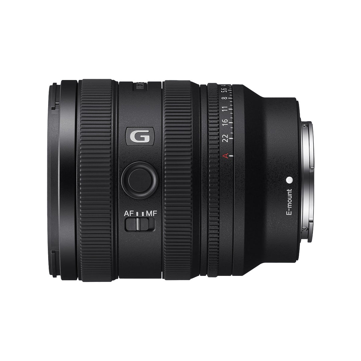 Sony E FE 16-25mm f2.8 G Lens side