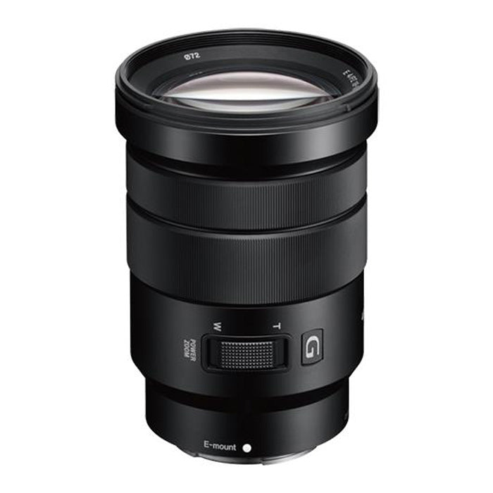 Sony E PZ 18-105mm f4 G OSS Standard Zoom Lens top angle