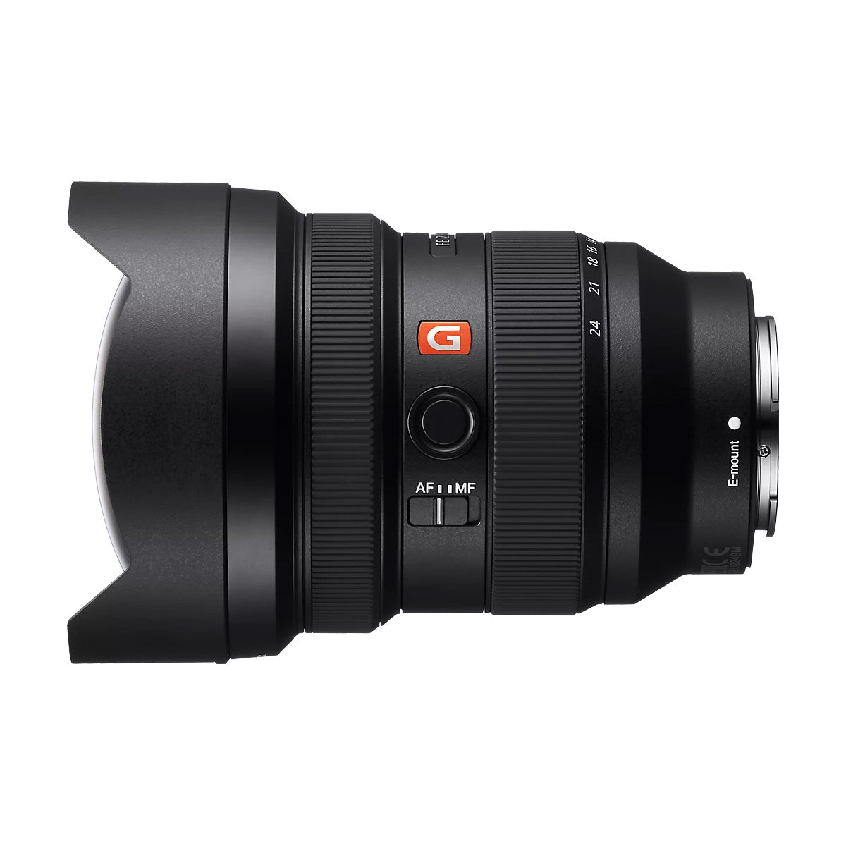 Sony FE 12-24mm f2.8 GM Lens side