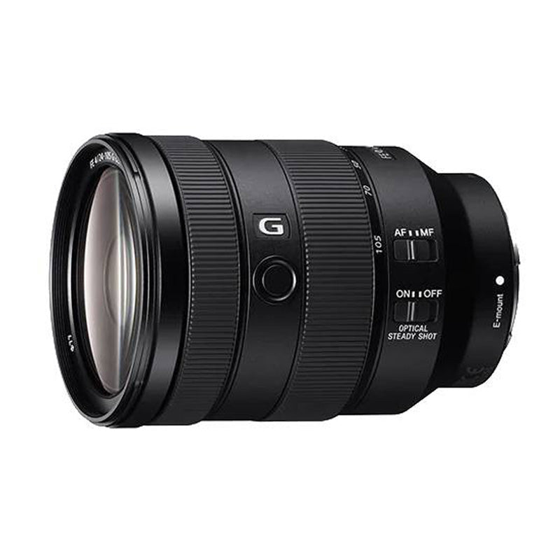 Sony FE 24-105mm f4 G OSS Lens side angle