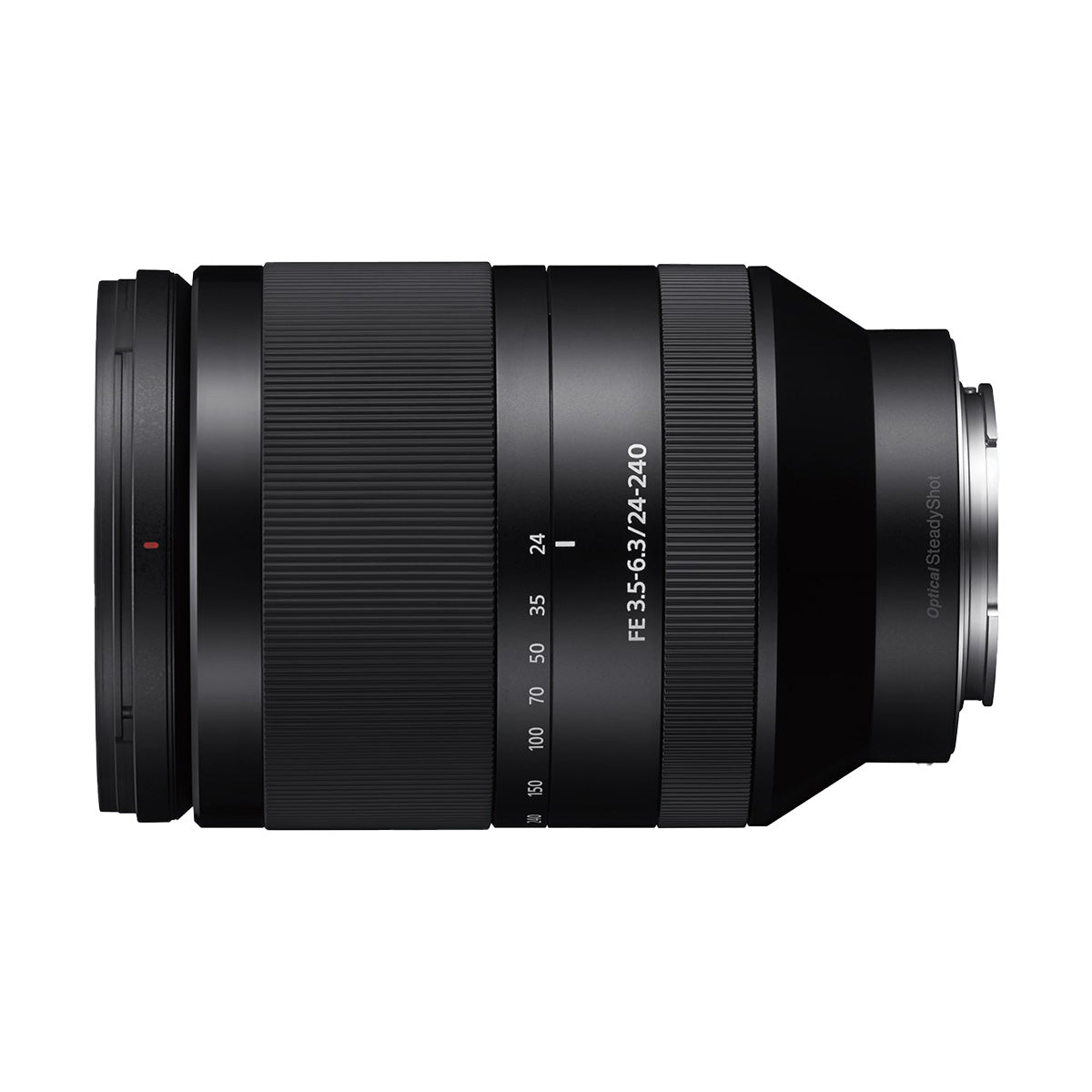 Sony FE 24-240mm f3.5-6.3 OSS Zoom Lens side