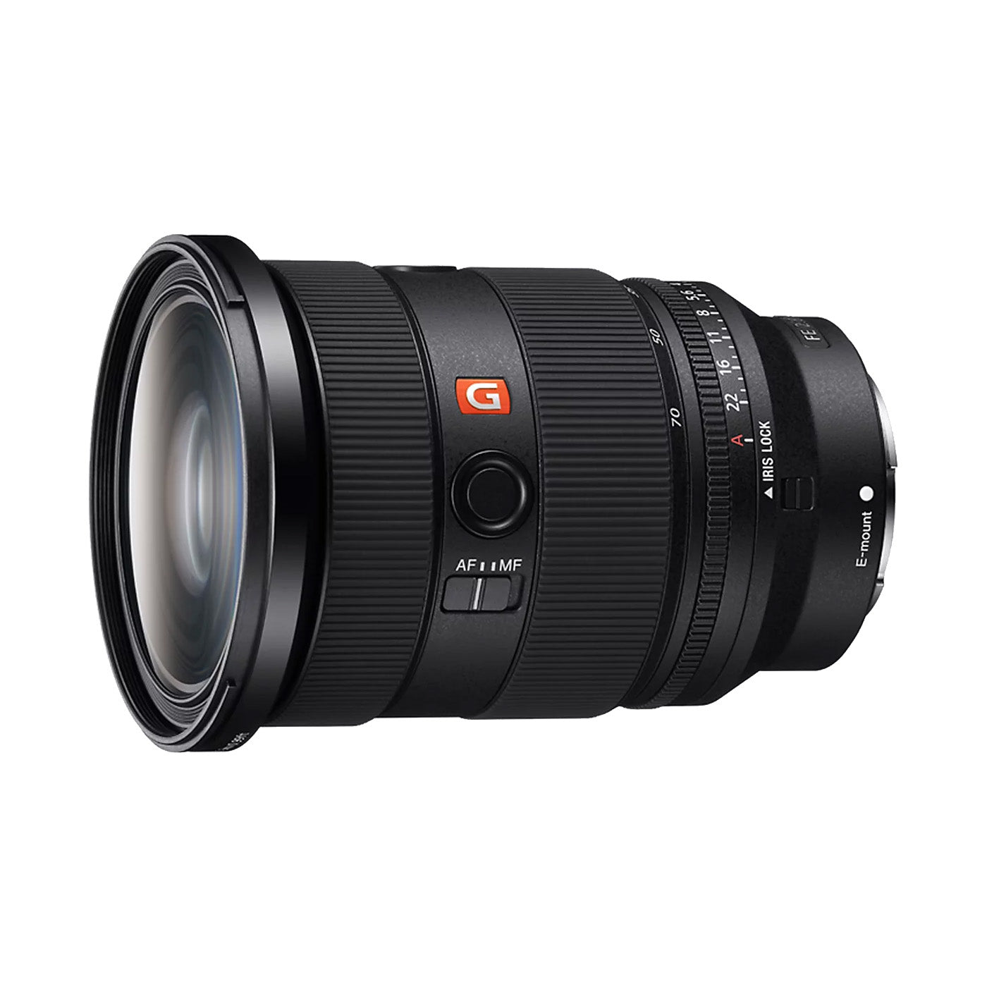 Sony FE 24-70mm F2.8 GM II Lens side angle