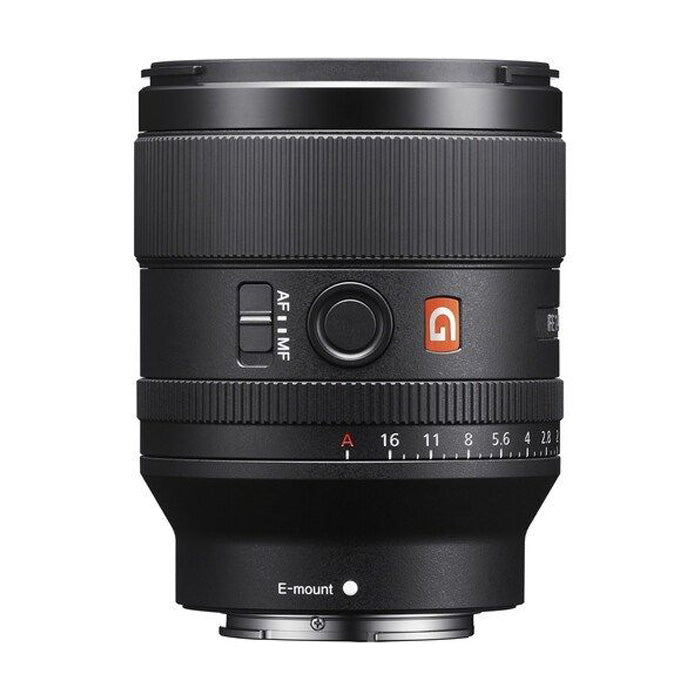 Sony FE 35mm f1.4 GM Lens top