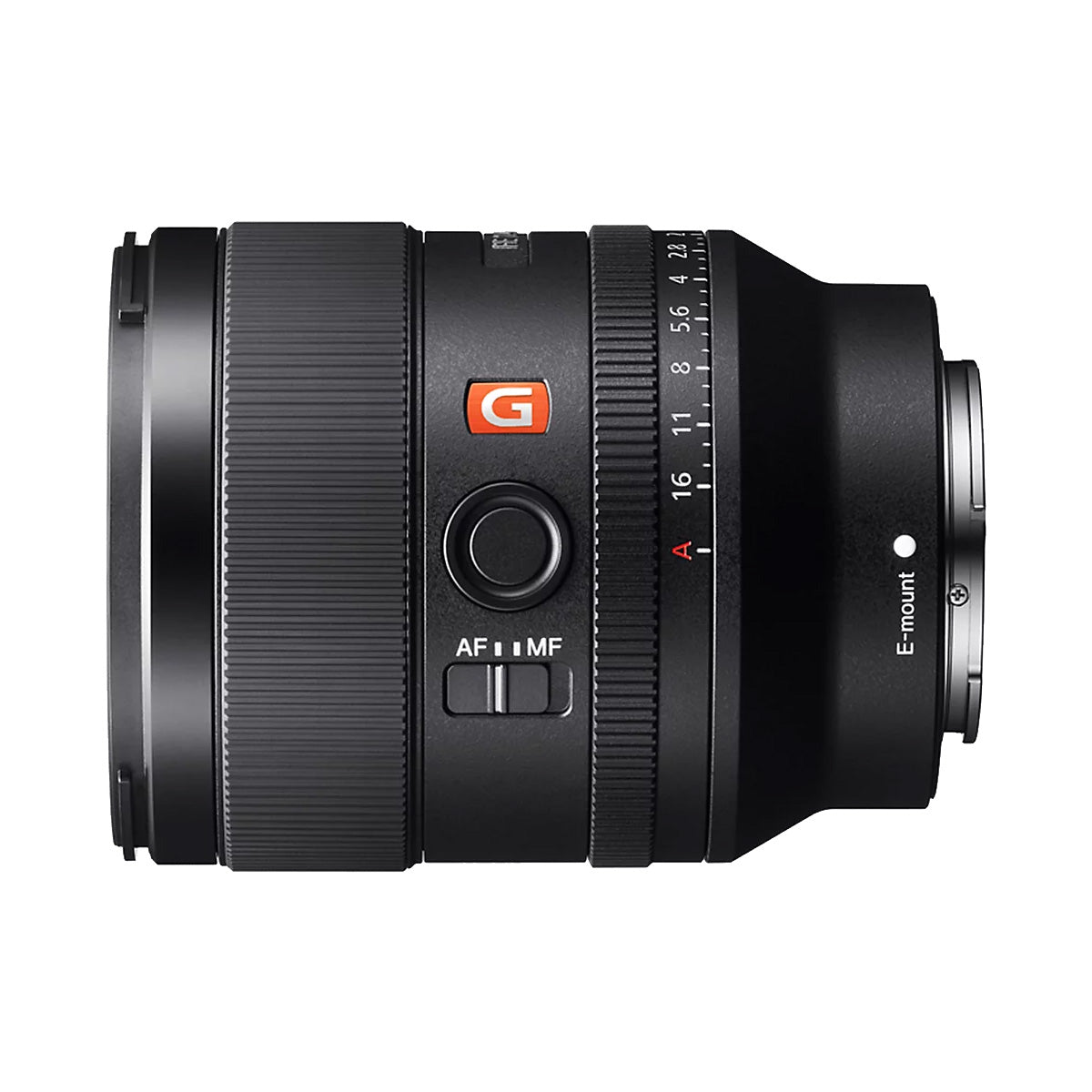 Sony FE 35mm f1.4 GM Lens side