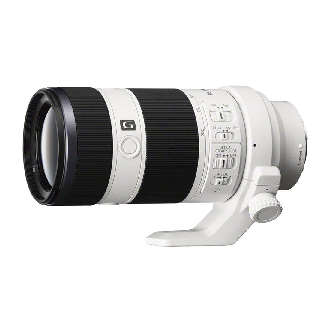 Sony FE 70-200mm f4.0 G OSS Lens side angle