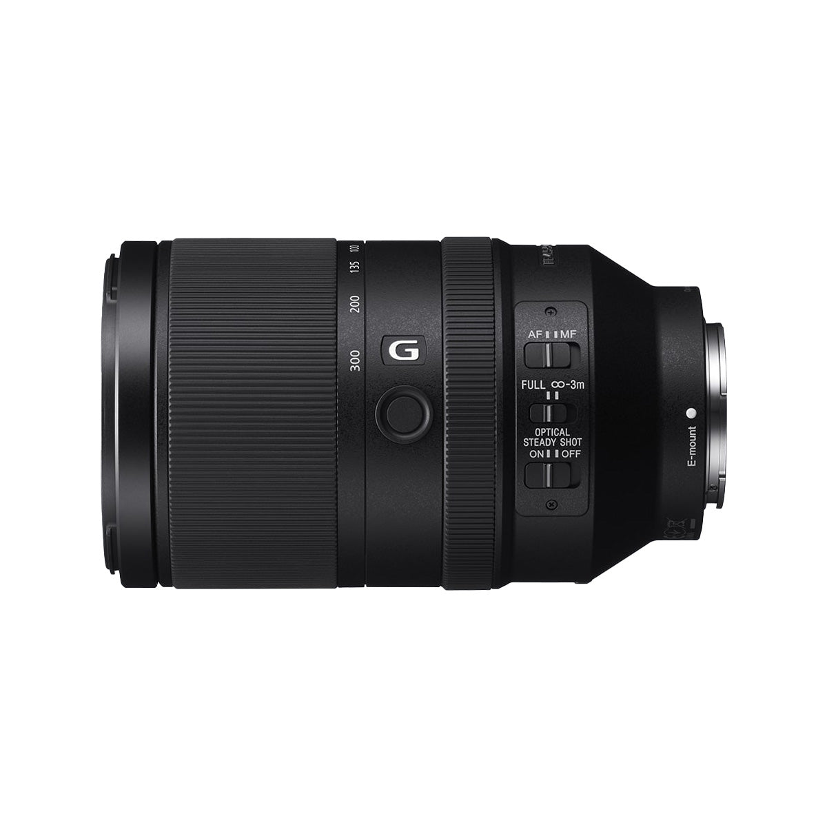 Sony FE 70-300mm f4.5-5.6 G OSS Lens side