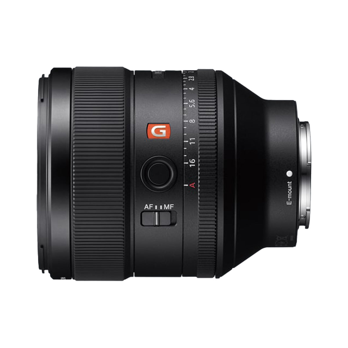 Sony FE 85mm f1.4 GM side