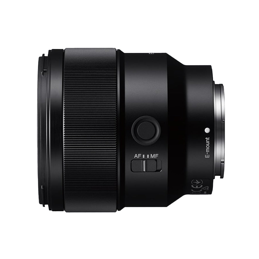 Sony FE 85mm f1.8 E Mount Lens side