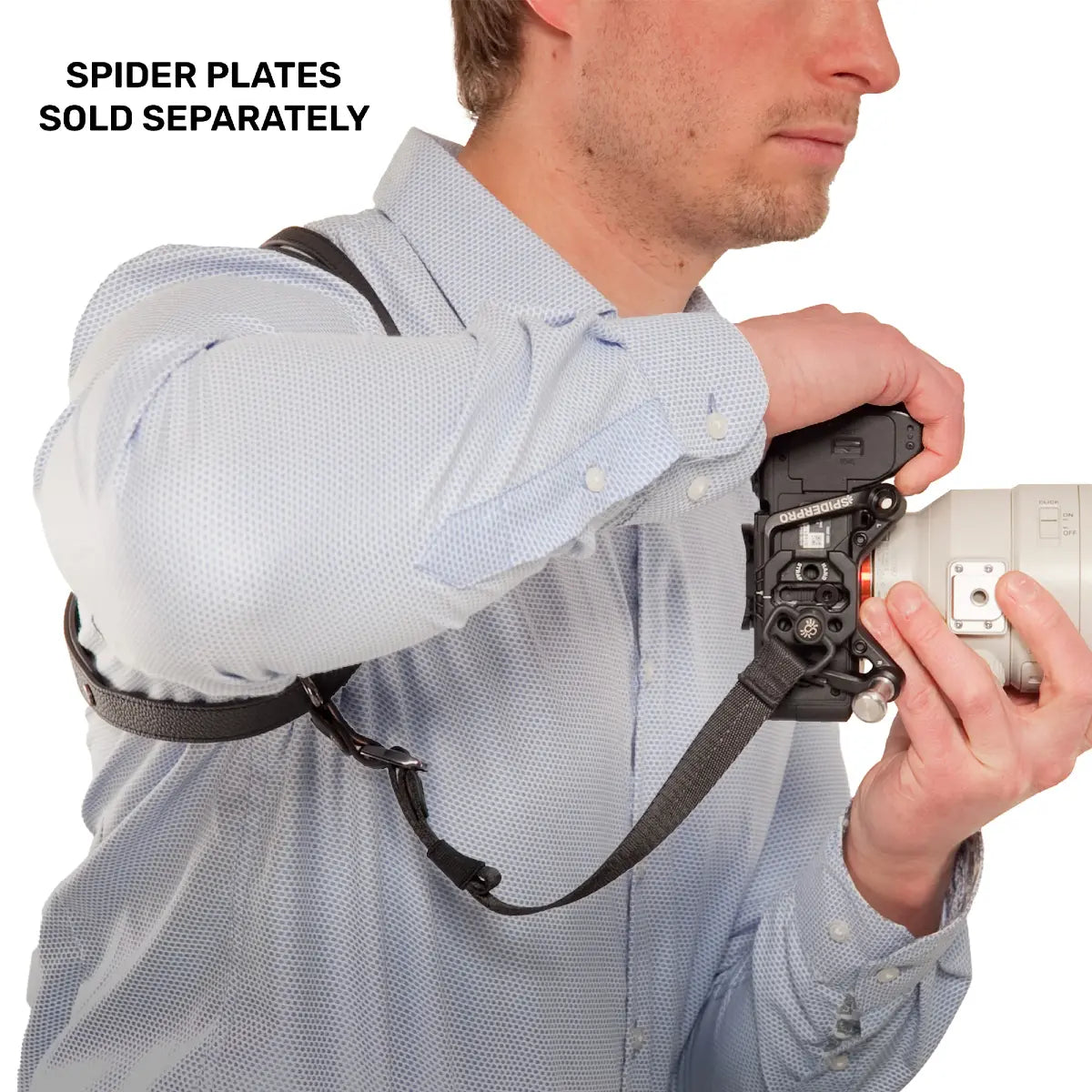 SpiderPro Dual Shoulder Harness v3 - Black