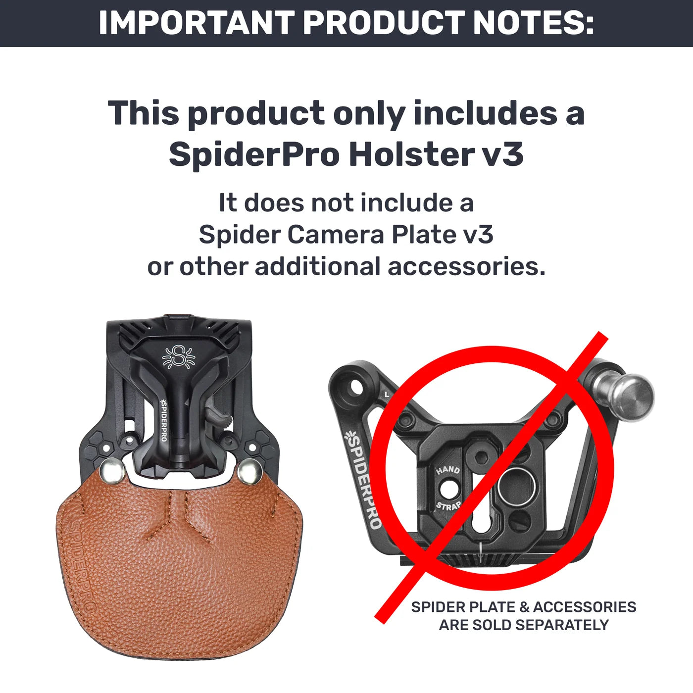 SpiderPro Holster v3 + Suspension Clip