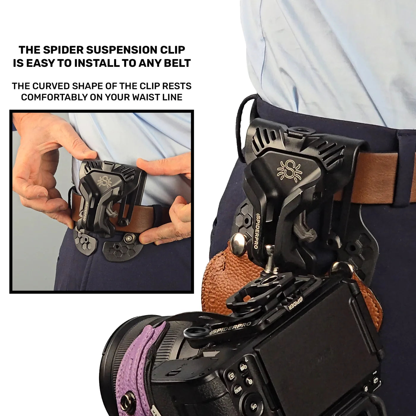 SpiderPro Holster v3 + Suspension Clip