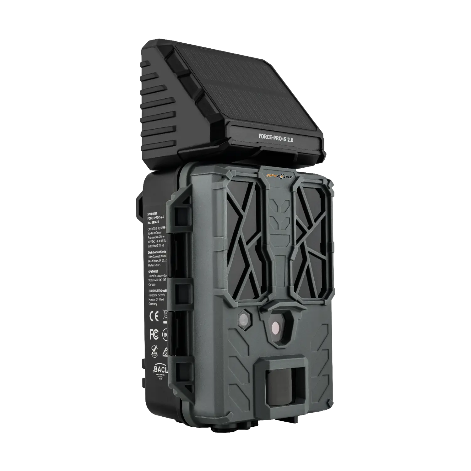 Spypoint Force-Pro-S 2.0 - Solar Trail Camera