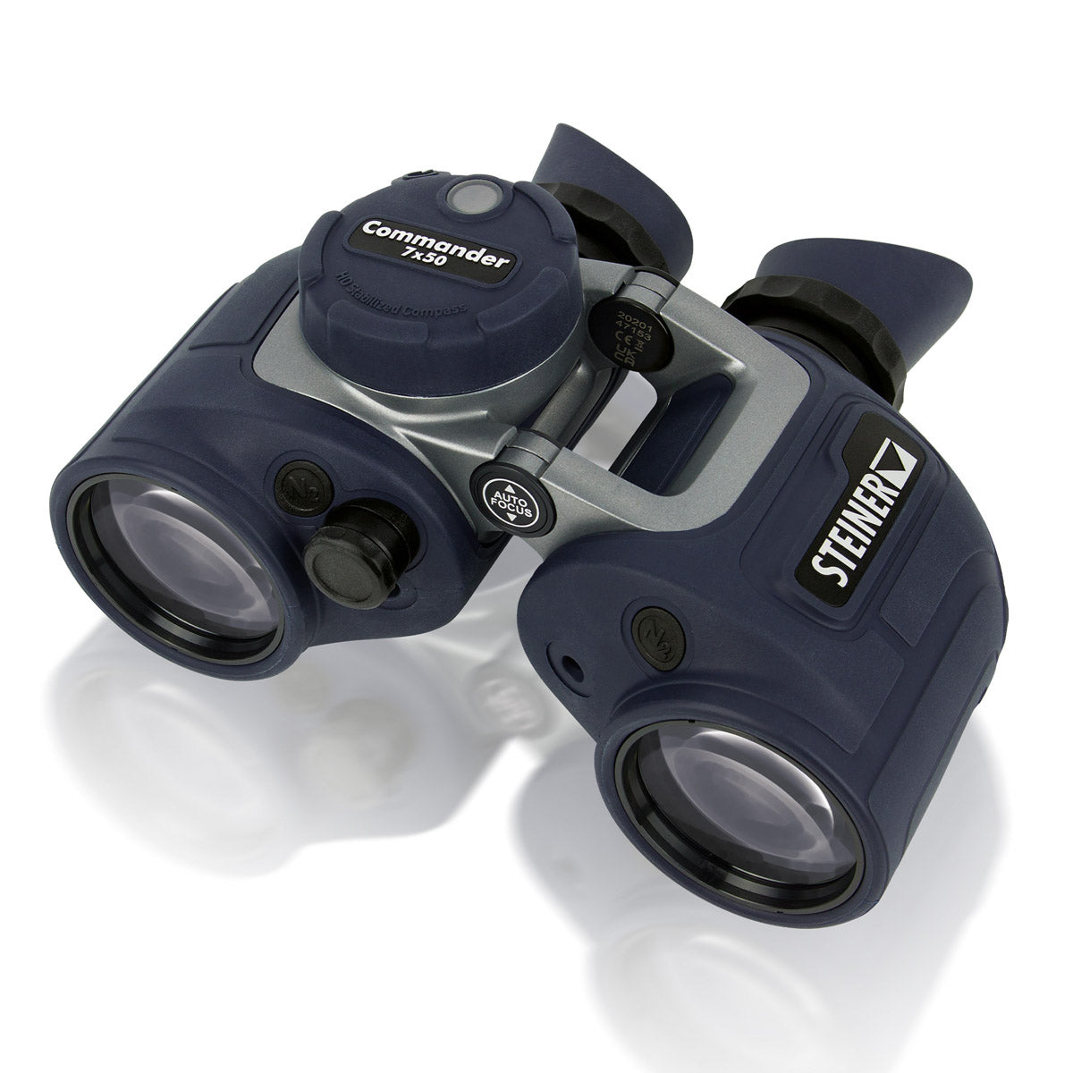Steiner Commander 7x50 Open Bridge Marine Binoculars - With Compass