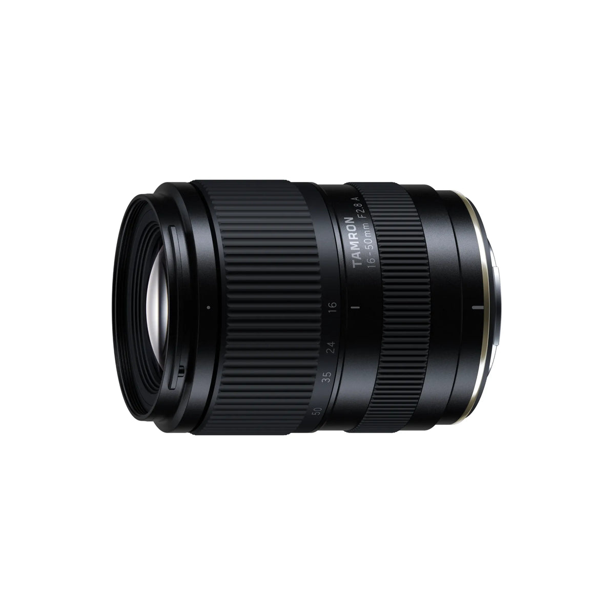 A black Tamron 16-50mm f/2.8 A