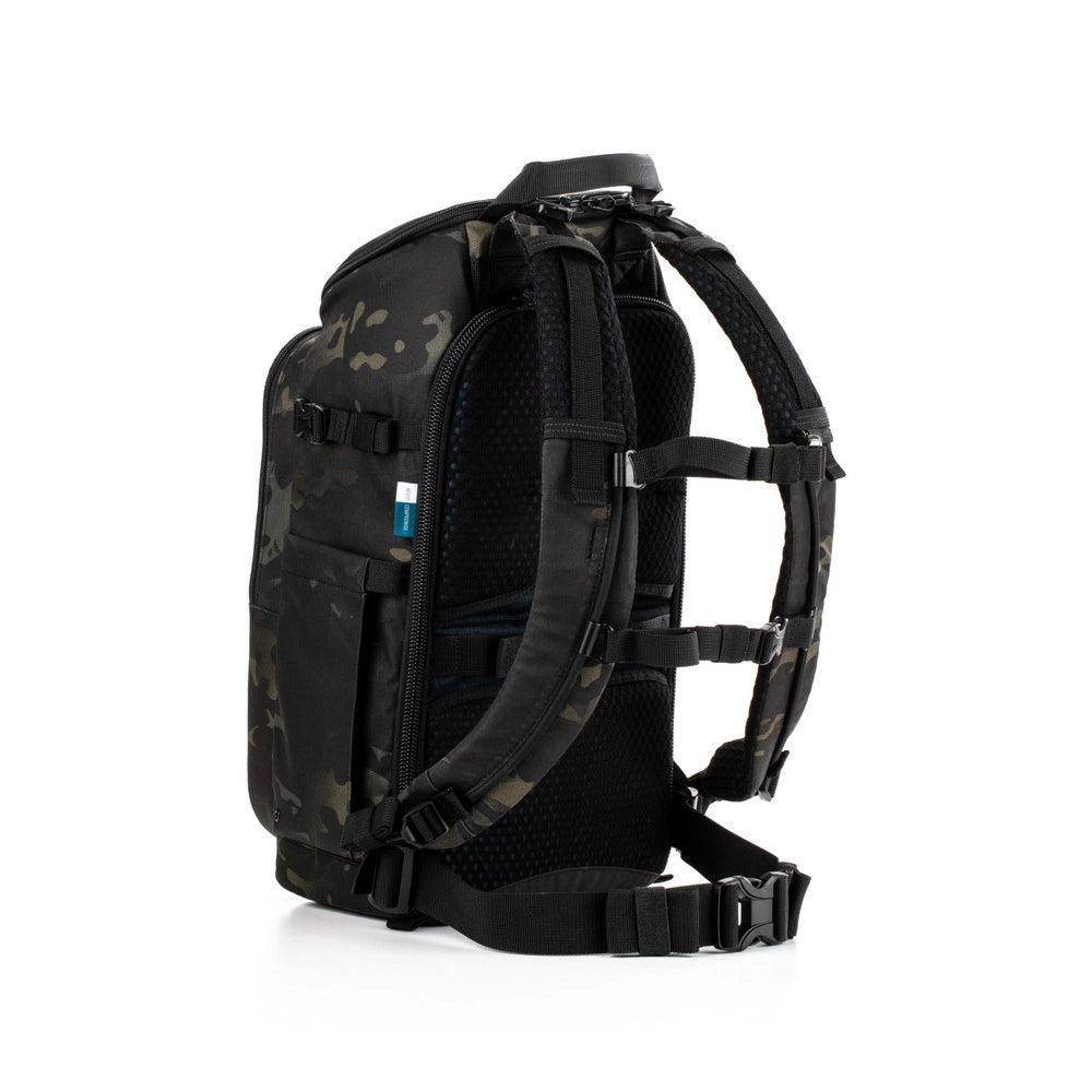 Tenba Axis v2 16L Backpack - MultiCam Black back side angle