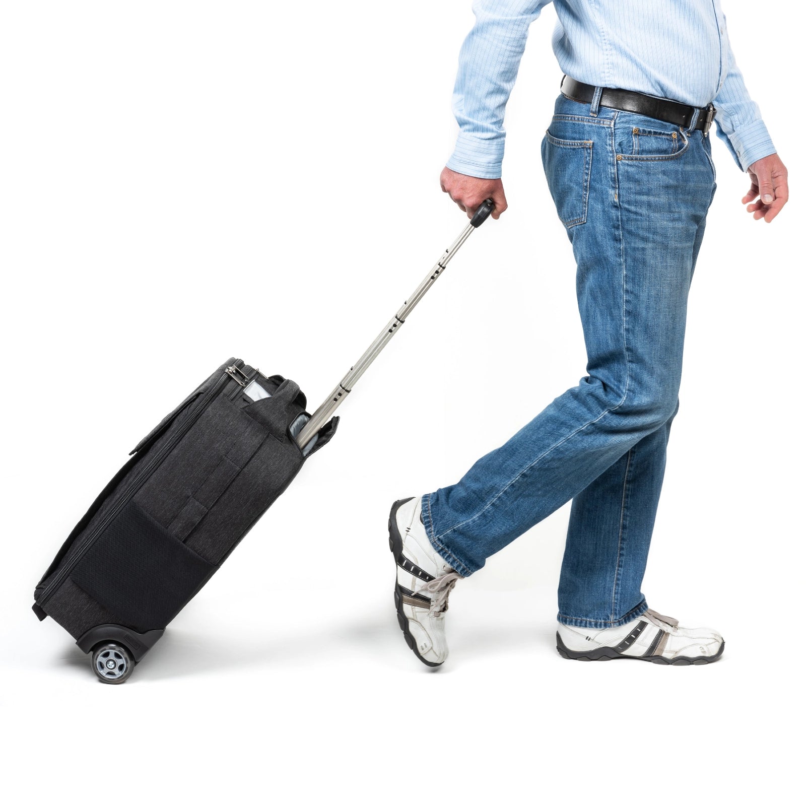 Think Tank Airport Advantage XT view of bag being pulled along