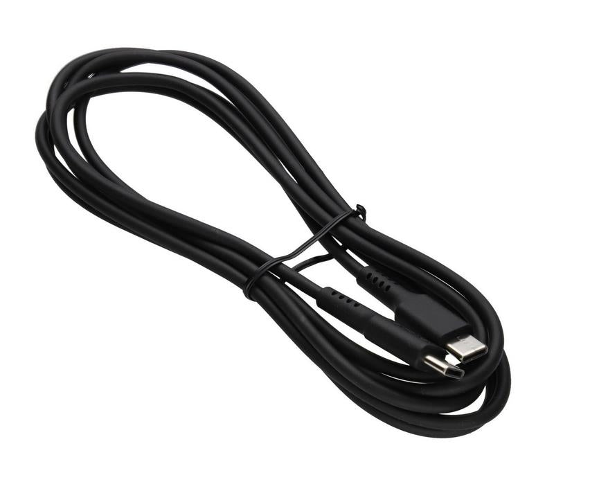 USB-C 2.0 to USB-C Plug Phone Fast Charger Data Cable 65W Lead 2m Black TPE