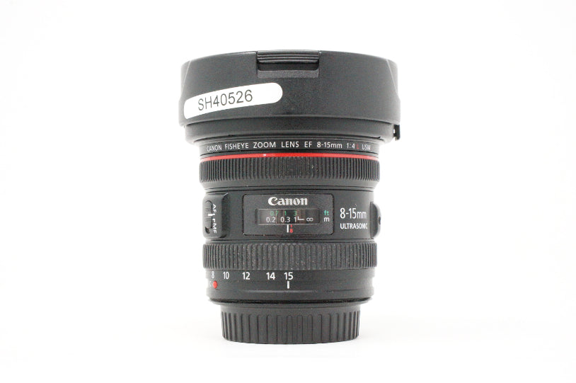 USED Canon EF 8-15mm f4 L Fisheye USM Lens