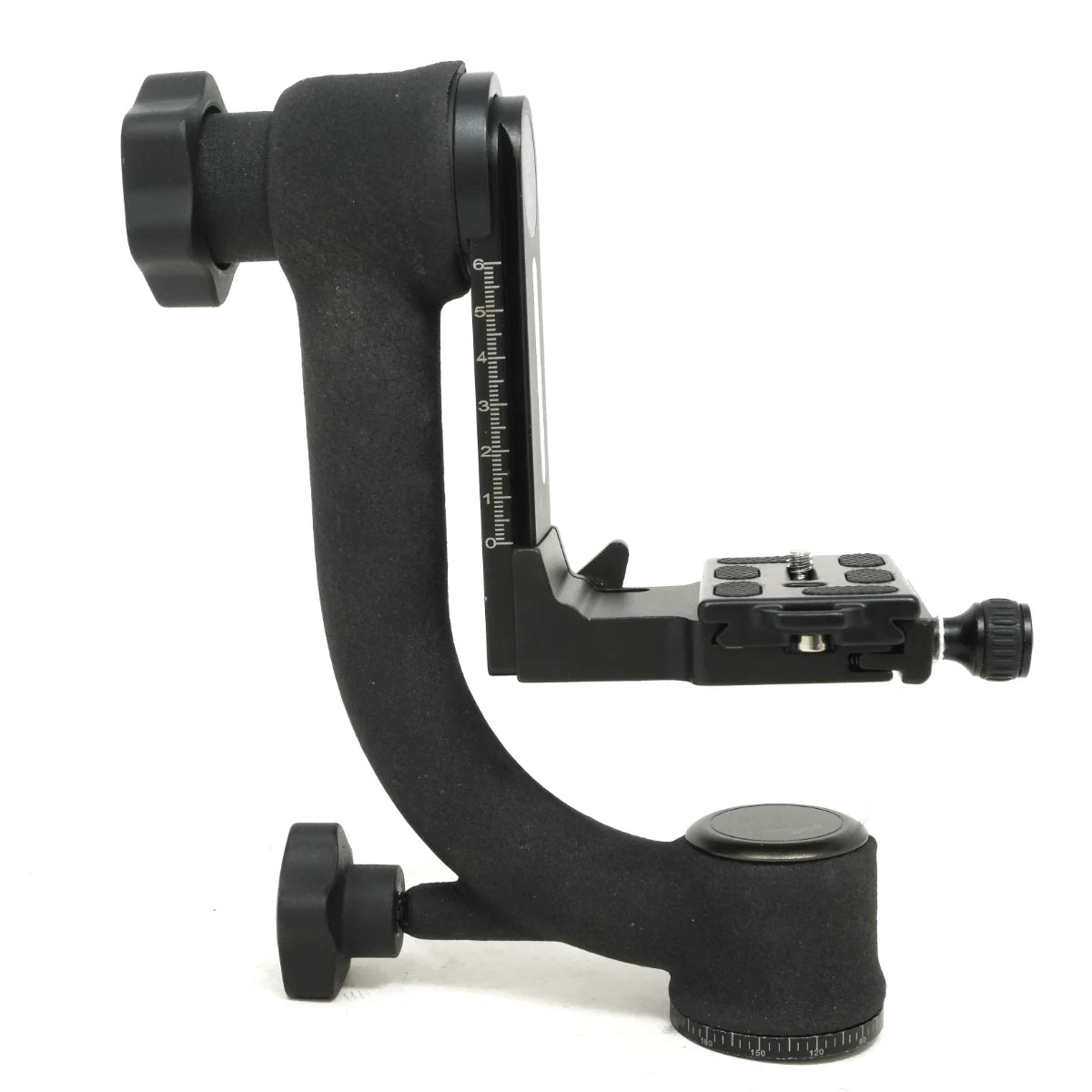 Used Beike Gimbal Head with plate - front angle 