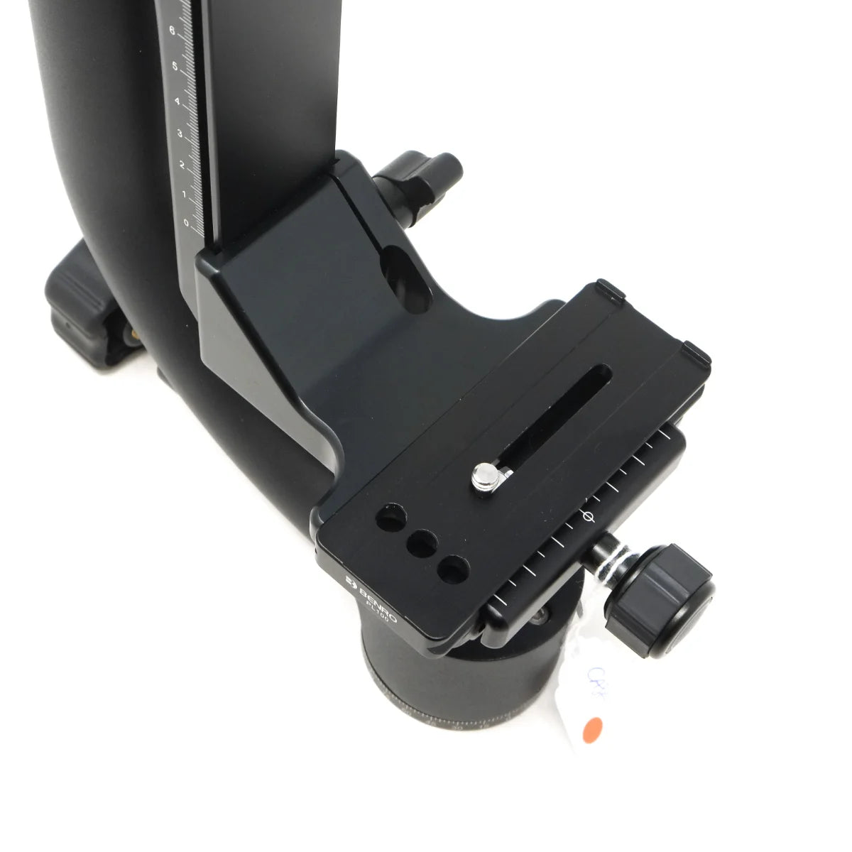 Used Benro GH2 Gimbal head with plate - top angle 
