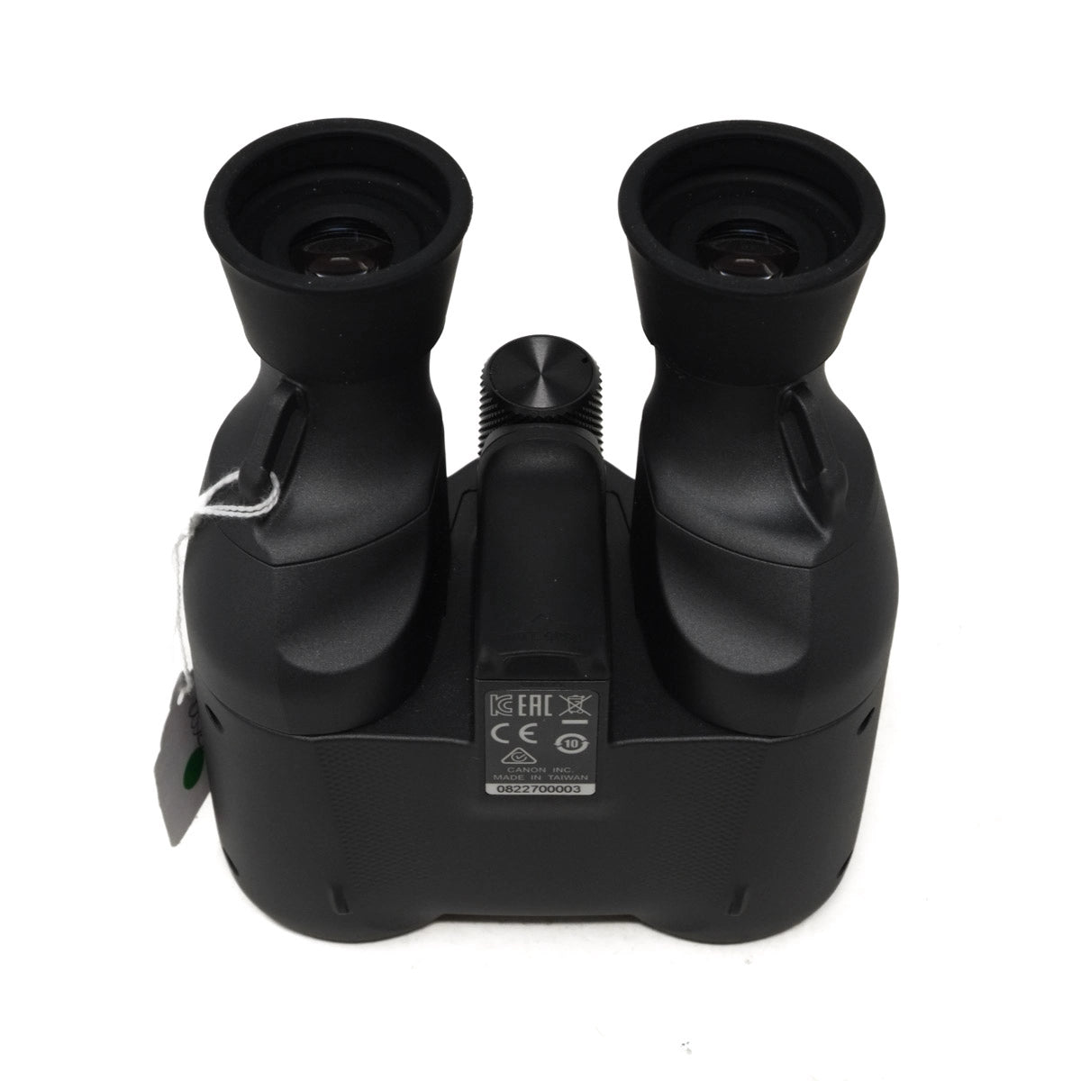 Used Canon 10x20 IS Image Stabilisation Binoculars - Back angle 