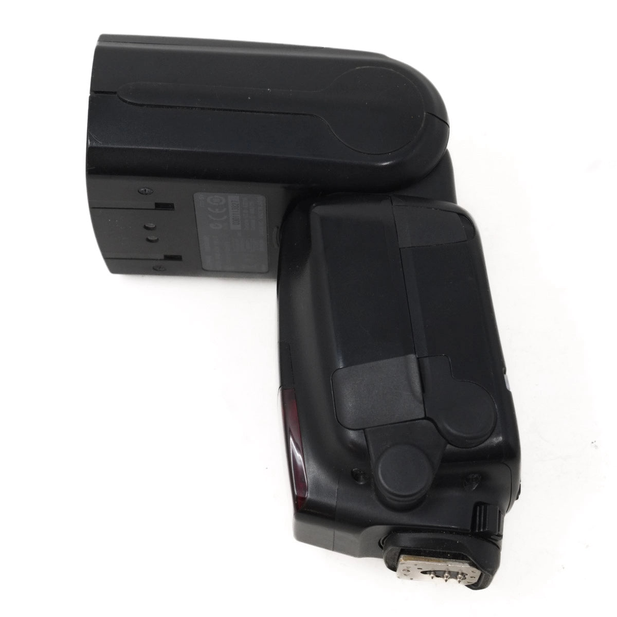 Used Canon 600EX-RT Speedlite flashgun - side angle 