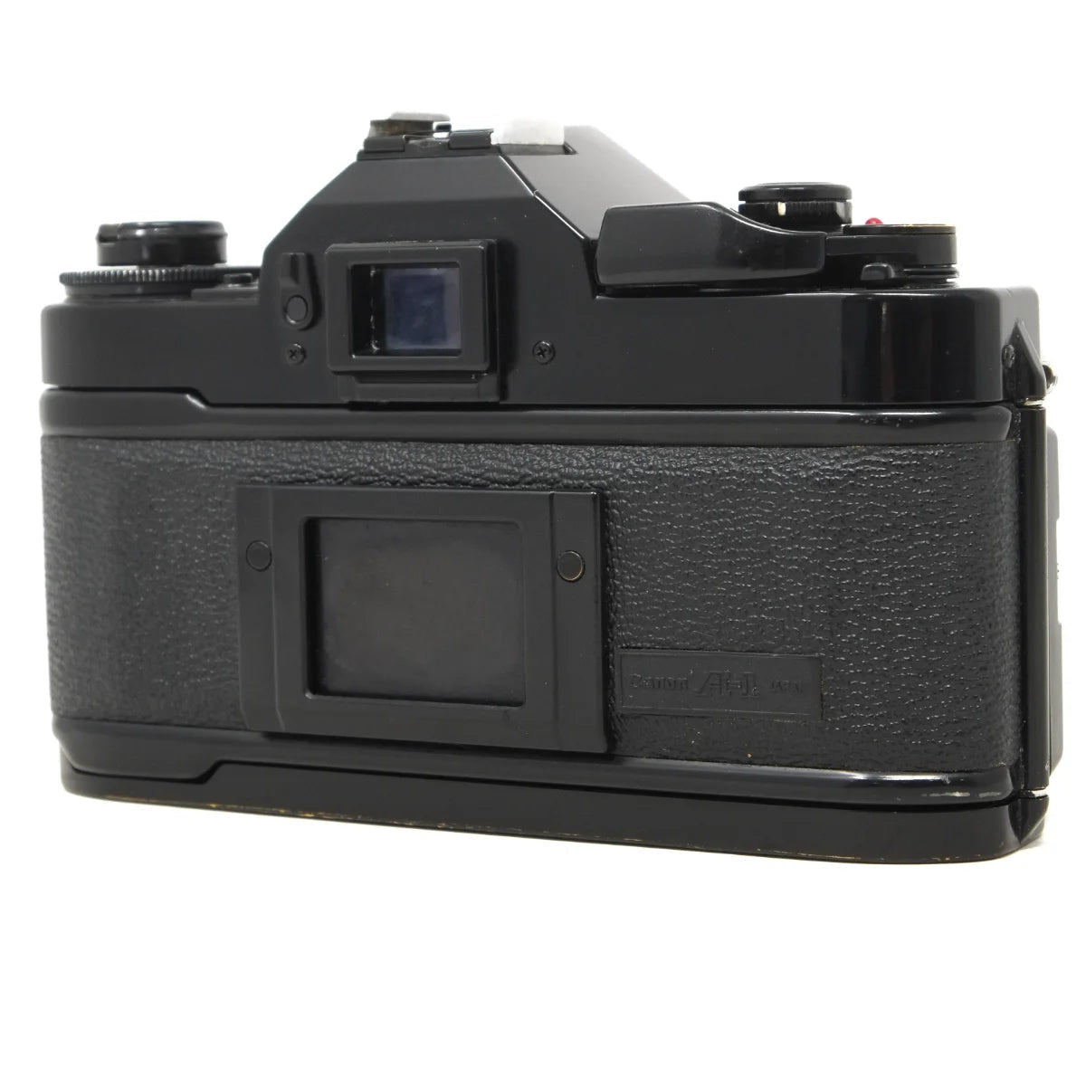 Used canon A-1 Film camera with 50mm F1.8 - back angle 