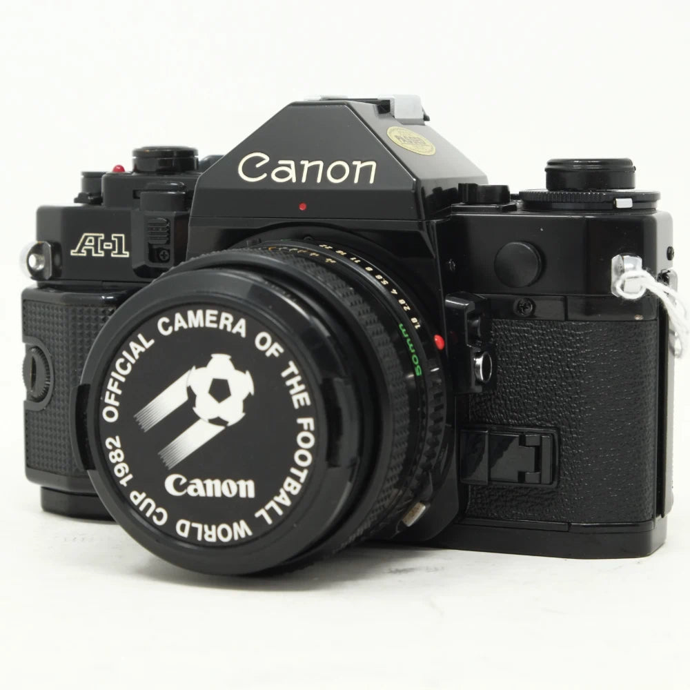 Used Canon A-1 film camera with Canon 50mm F1.8 lens (SH45321)