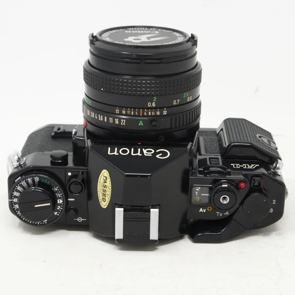 Used Canon A-1 film camera with Canon 50mm F1.8 lens (SH45321)