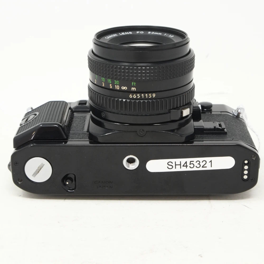 Used Canon A-1 film camera with Canon 50mm F1.8 lens (SH45321)