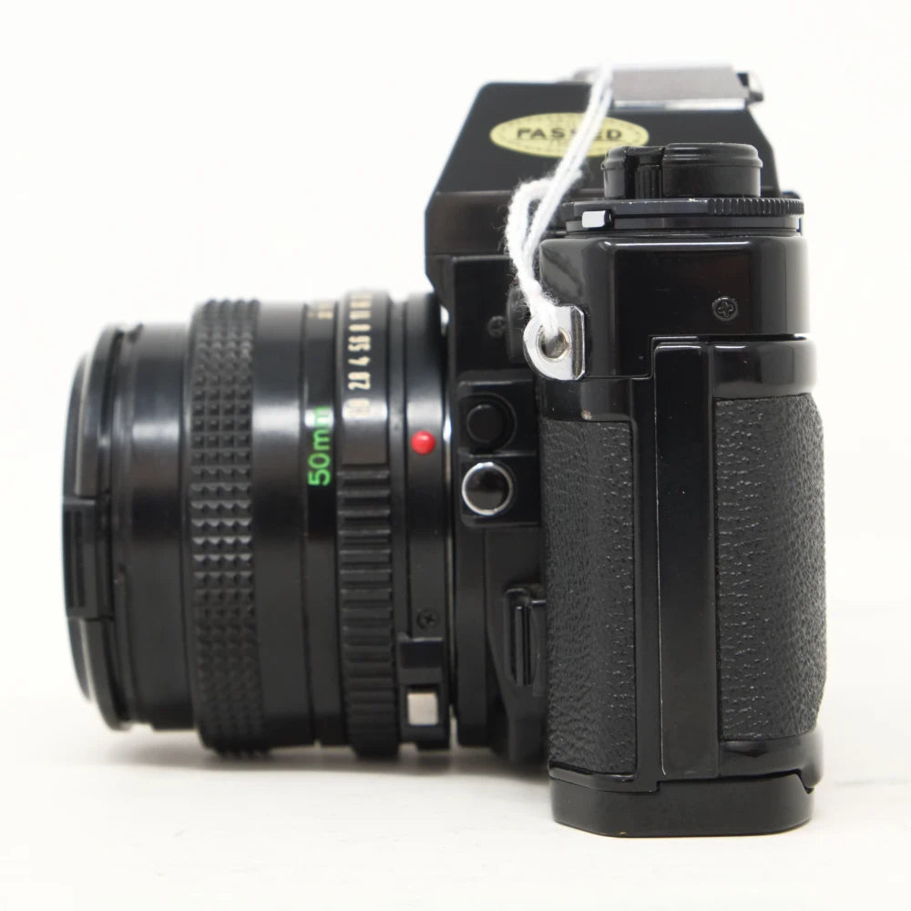 Used Canon A-1 film camera with Canon 50mm F1.8 lens (SH45321)