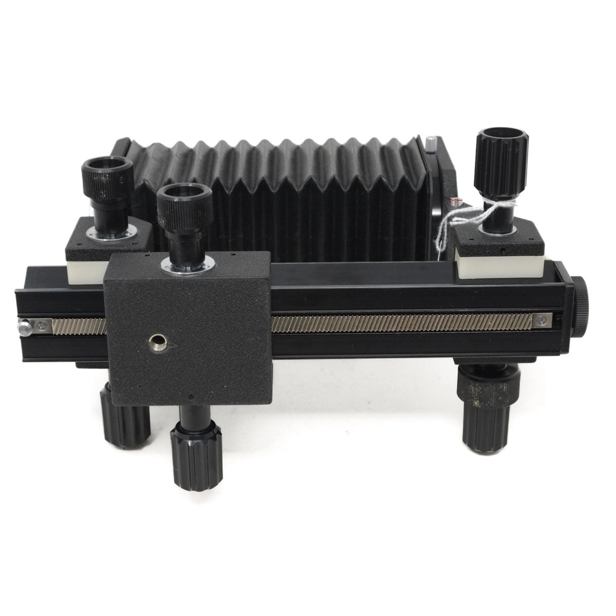 Used Canon Auto Bellows & Canon twin cable release FD - bottom angle 