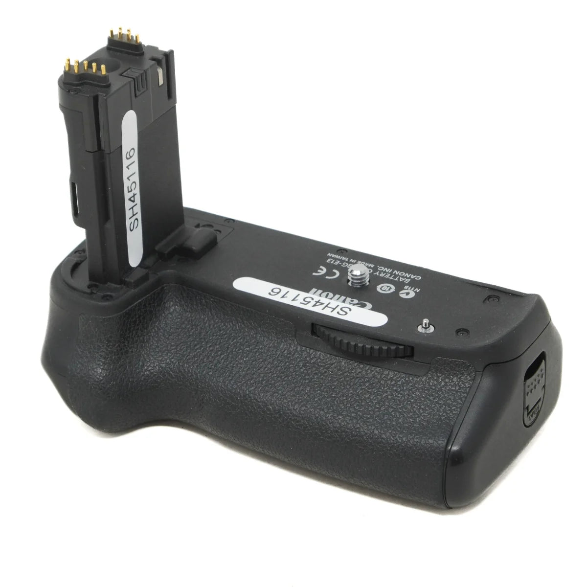 Used Canon BG-E13 battery Grip - front angle 
