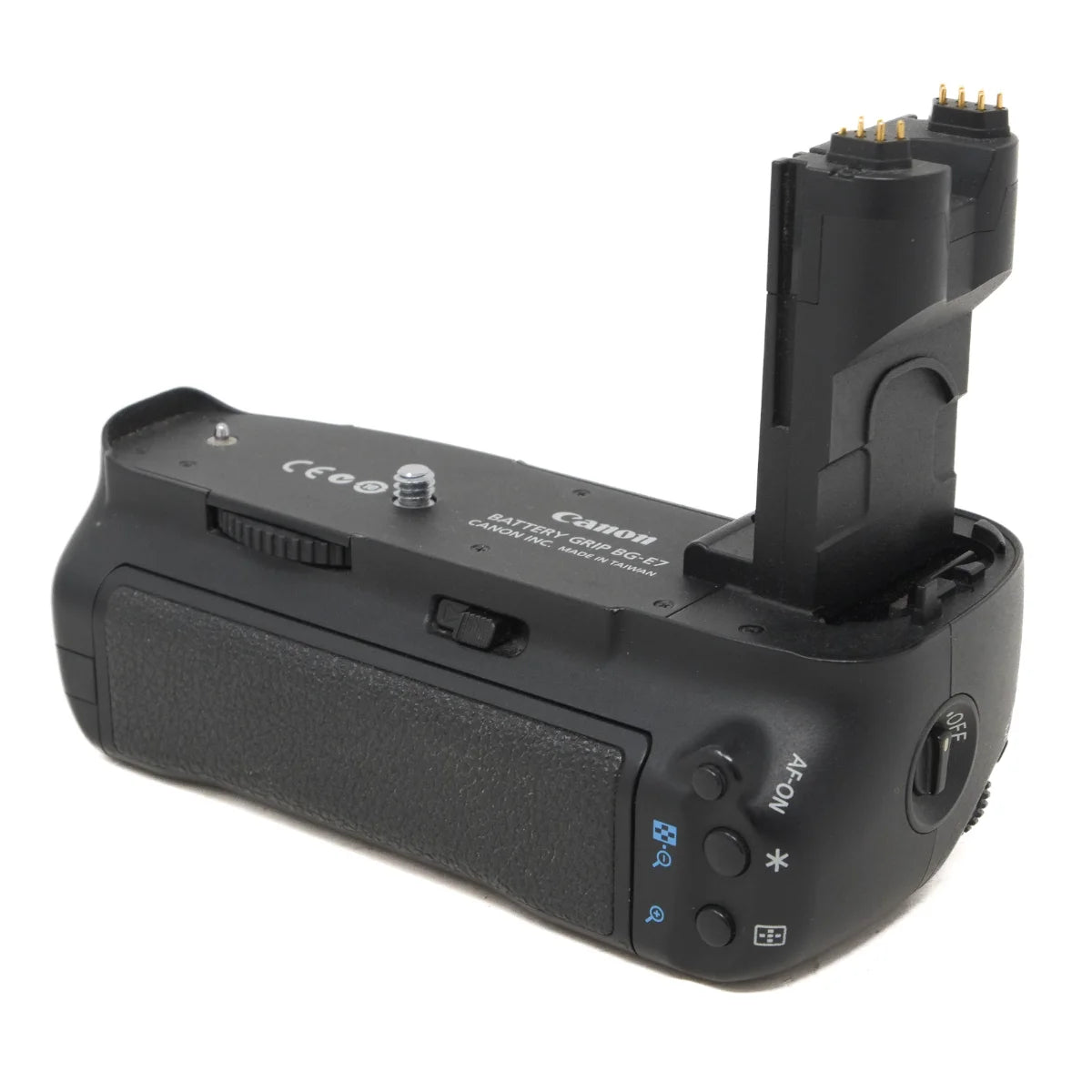 Used Canon BG-E7 Battery grip for EOS 7D - back angle 
