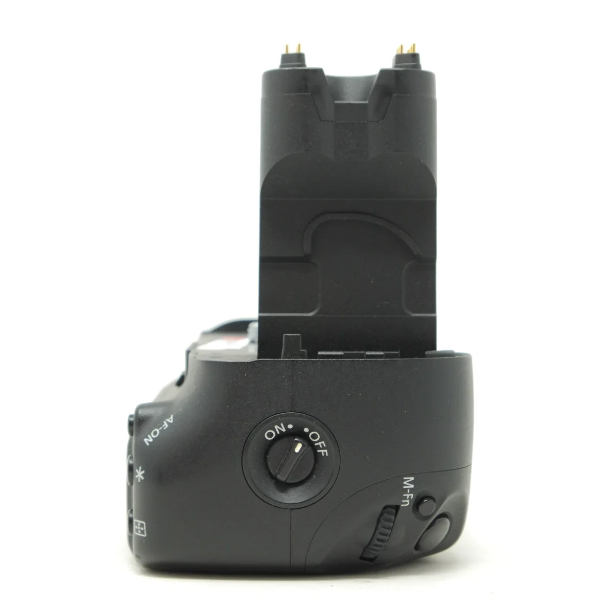 Used Canon BG-E7 battery grip - side angle 