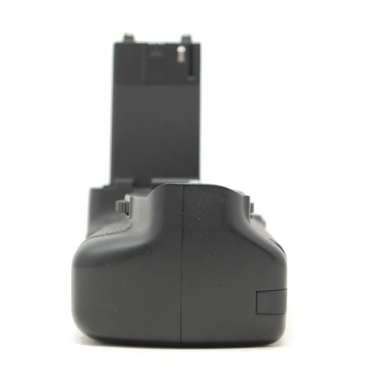 Used Canon BG-E7 battery grip - side angle 