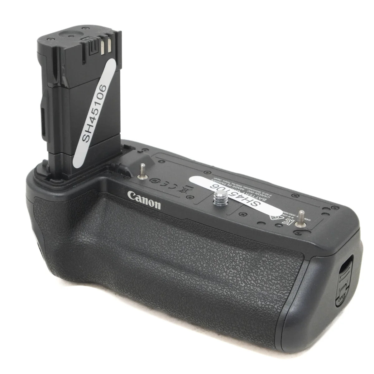Used Canon Battery Grip BG-R10 - front angle 