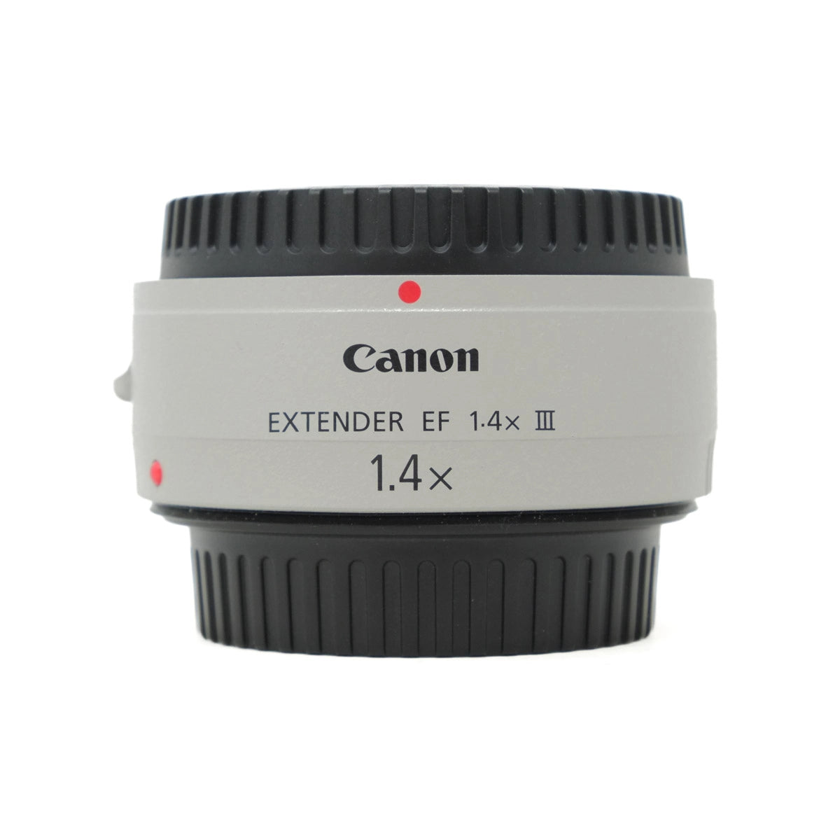 Canon Extender EF 1.4x III lens extender on a white background