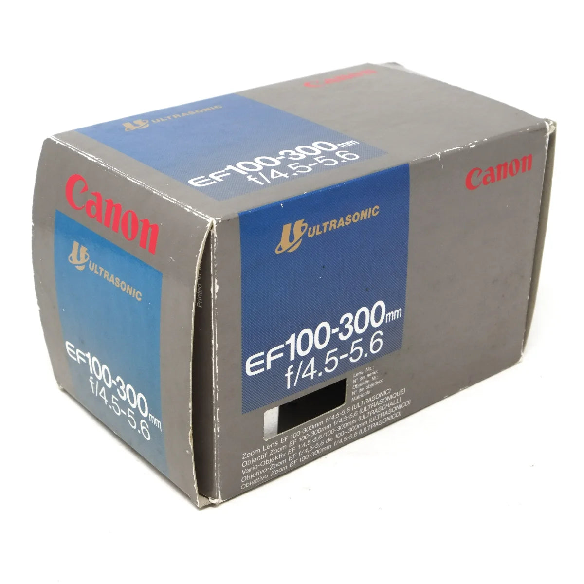 Used Canon EF 100-300mm F4.5-5.6 USM Lens - original box 
