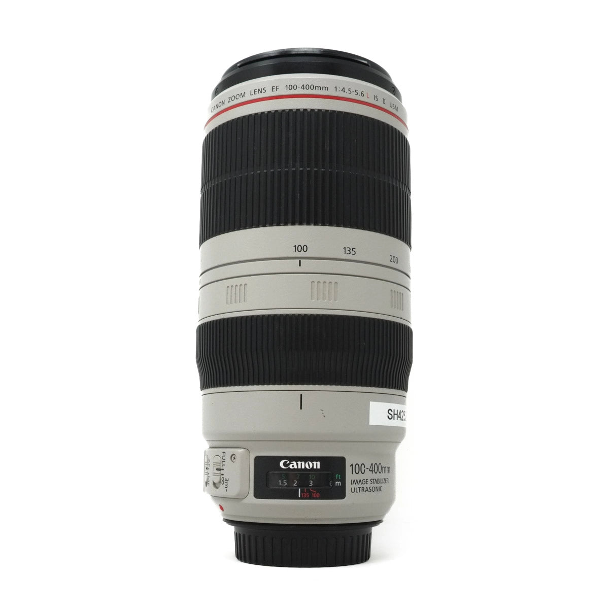 Used Canon EF 100-400mm F4.5-5.6 L IS II USM Lens - Front angle 