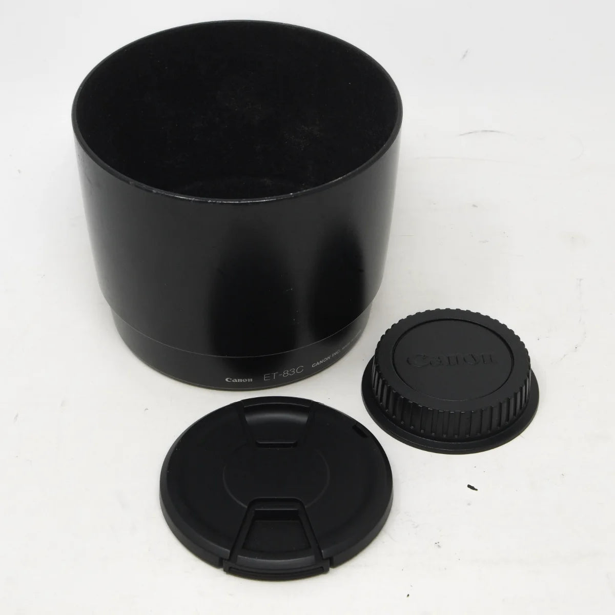 Used Canon EF 100-400mm f4.5-5.6L IS USM Lens - lens hood and caps 