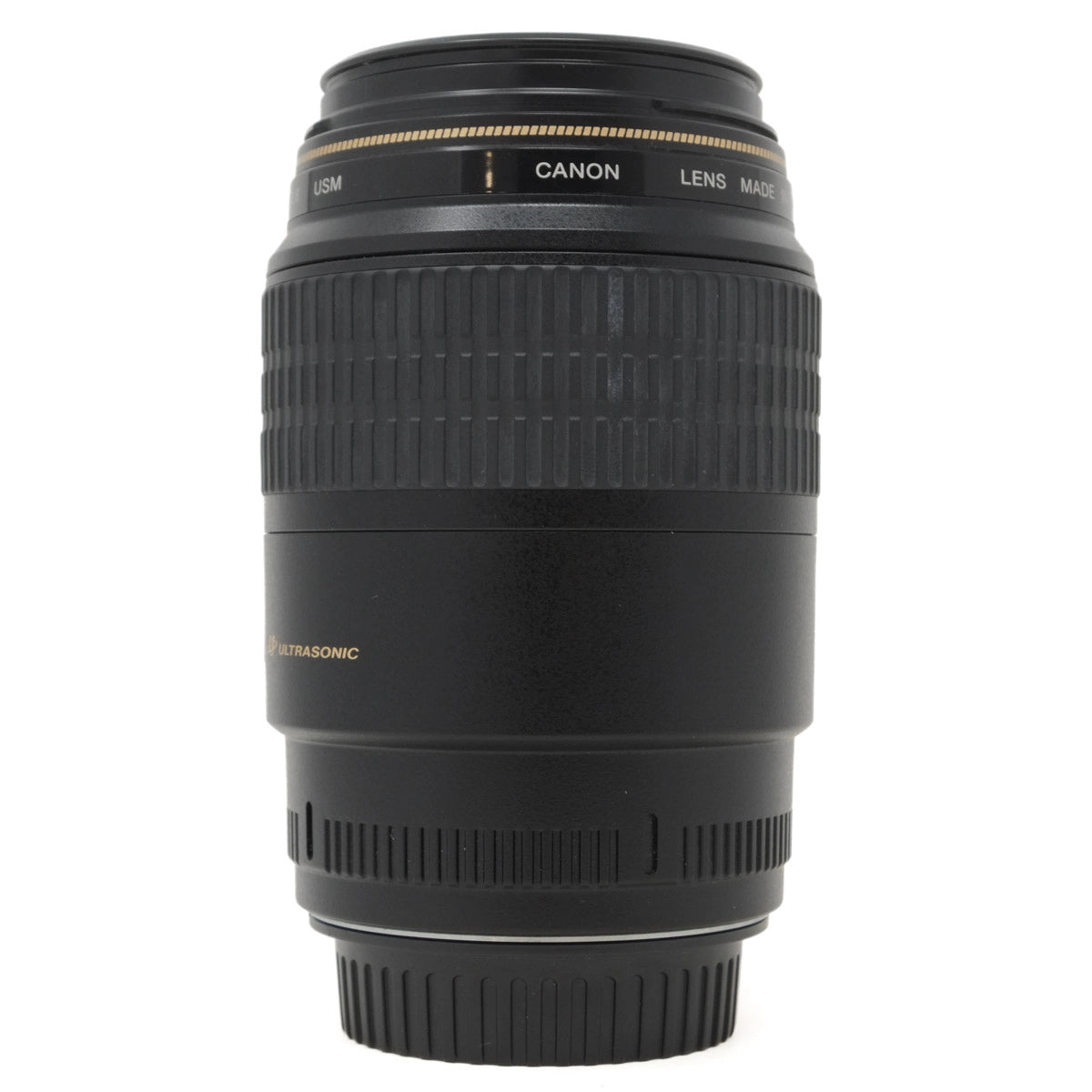 Canon camera lens on a white background