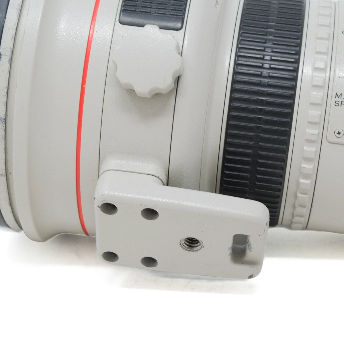 Used Canon EF 200mm F1.8 L USM Lens with Hard case - tripod foot
