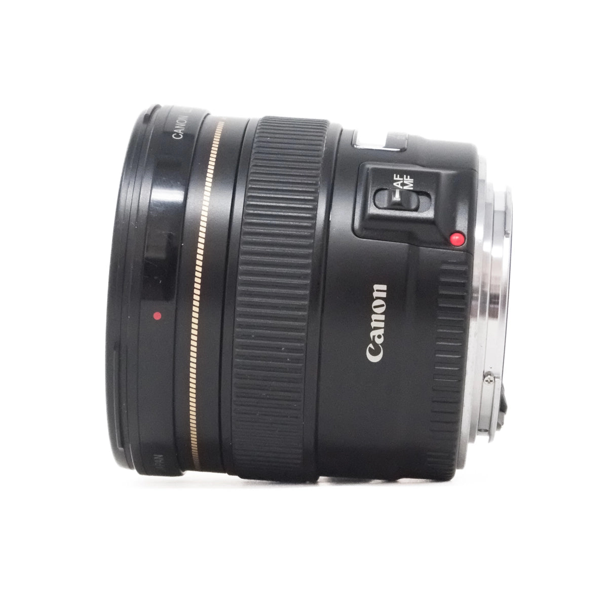 Used Canon EF 20mm F2.8 USM Lens side angle