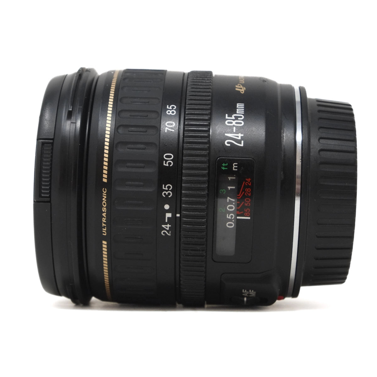 Used Canon EF 24-85mm F3.5-4.5 Lens - Side angle 